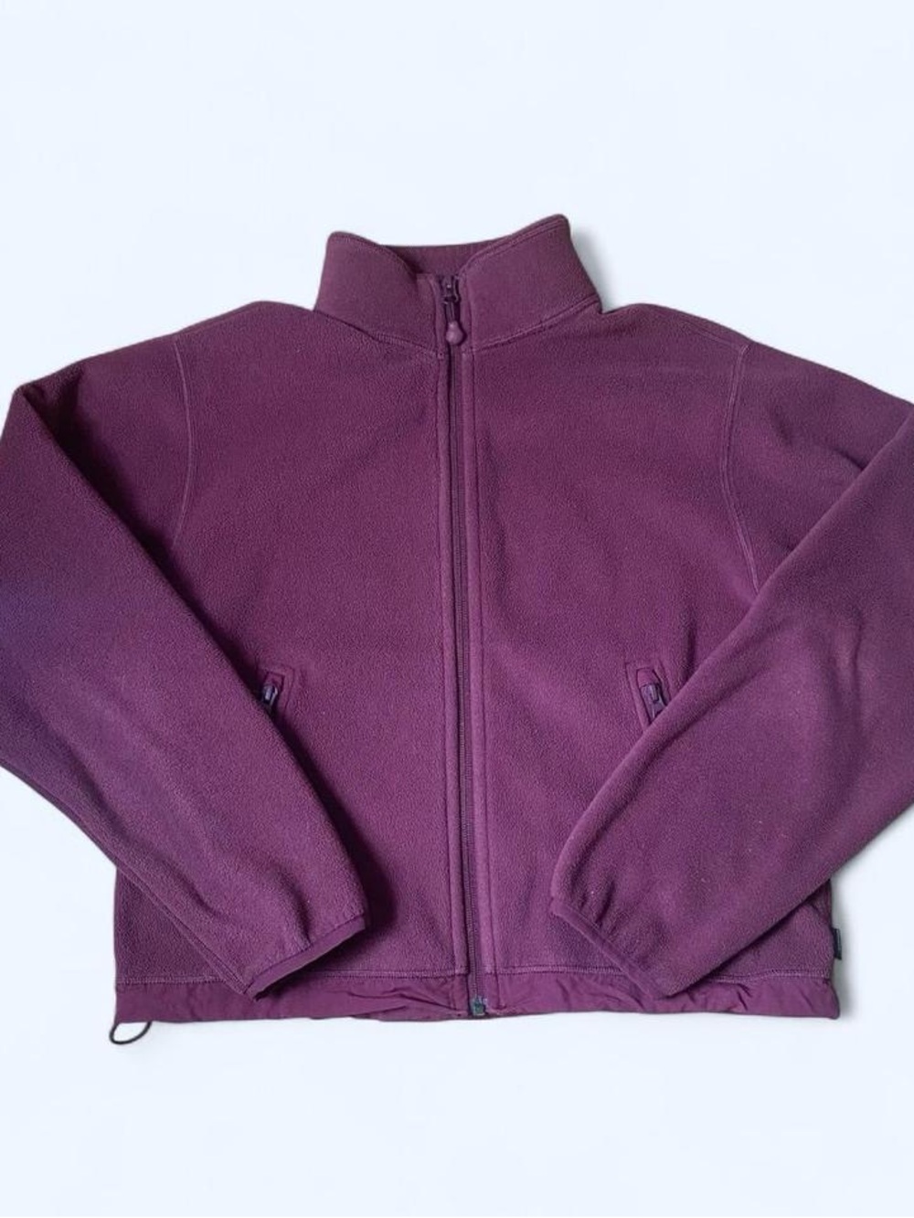 TNA Women's Burgundy Fleece Zip up